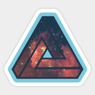 Space And Time Sticker